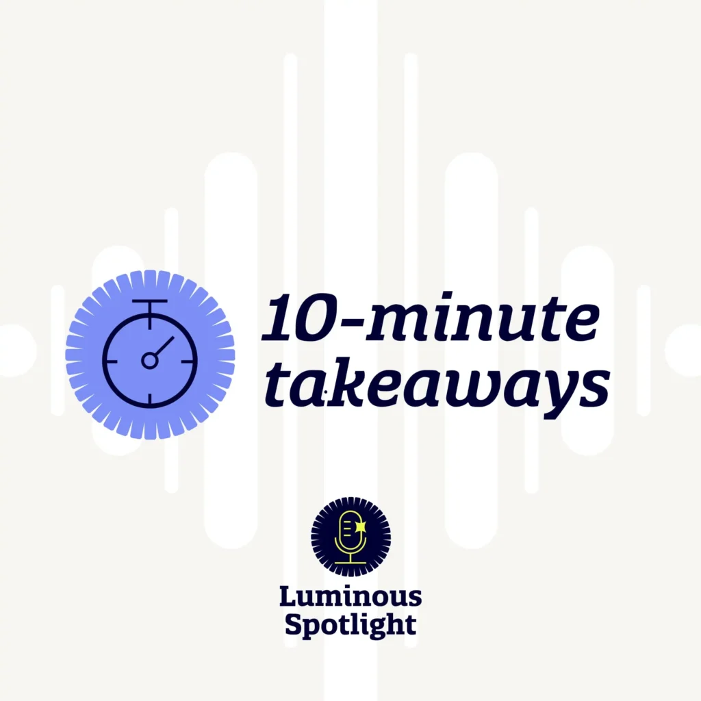 0 minute takeaways Key topics for your annual report