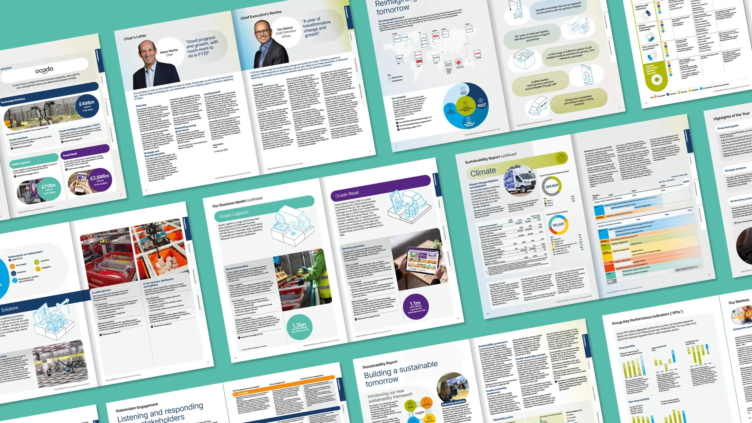 Image of one of Ocado's picking robots