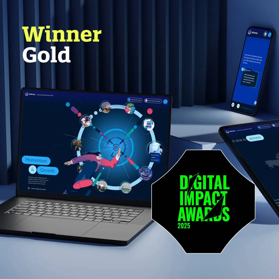 Informa Gold win at Digital Impact